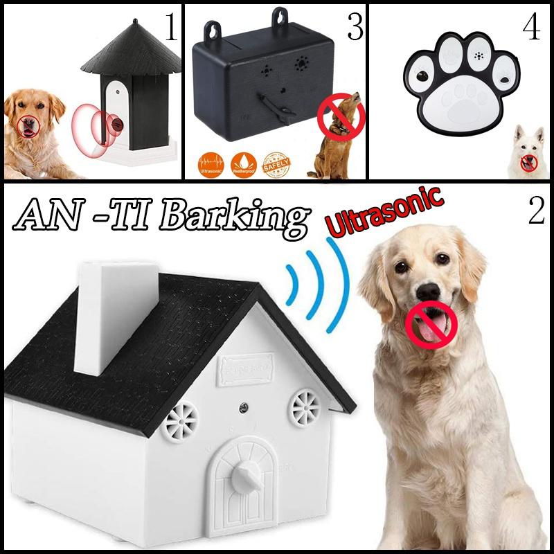 2021 Ultrasonic Outdoor Anti Barking Deterrent - Bird House Shaped Sonic Bark Controller by HappyHapi, Small Size, Household Training Tool, No Harm To Pets, Plant, Human