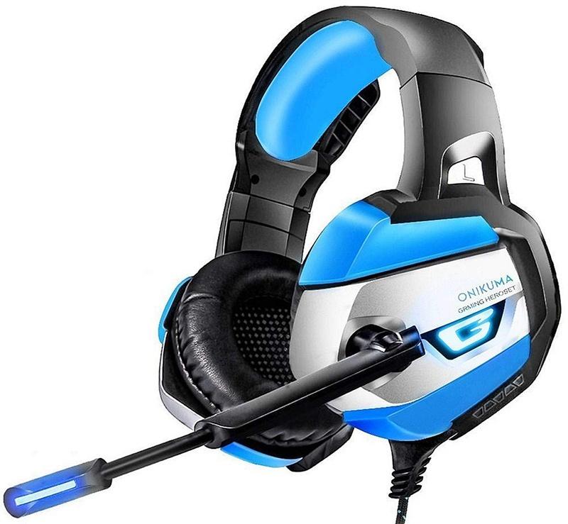 Stereo Gaming Headset for PS4, Xbox One, PC, Enhanced 7.1 Surround Sound, Updated Noise Cancelling Mic Headphones, Soft Breathing Earmuffs, Mute & Volume Control for Nintendo Switch Laptop