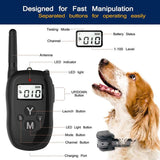 Shock Collar for Dogs,Dog Training Collar,Rechargeable Waterproof 500ft Control Dog Shock Collar with Remote,Beep Vibration Shock for Small Medium Large Dogs