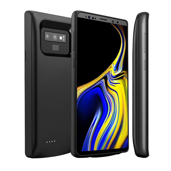 Galaxy Note 9 /Note 8 Battery Case, 5000mAh/5500mAh Portable Charger Case Rechargeable Extended Battery Pack Protective Backup Charging Case Cover for Samsung Galaxy Note 9(6.4 Inch)