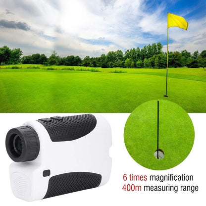 Tournament Golf Rangefinder, 6X Laser Range Finder 437 Yards with Slope ON/Off Technology, Fast Flag Lock, Continuous Scan Support - Tournament Legal Golf Rangefinder