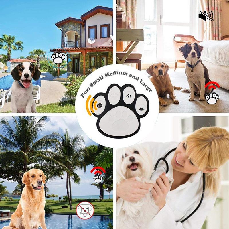 2021 Ultrasonic anti barking device by MyDealsJar -handheld silencer tool/ training gadget/ bark control deterrent /stop dog bark machine outdoor and indoor /anti bark box Repeller for large &amp; small dogs [<lun>]