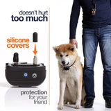 Dog Training Collar, 2 Dog Shock Collar Remote Waterproof Rechargeable Dog Collar 3 Training Modes Harmless Shock Vibration Beep Medium Large Dogs, 800 FT Range [Reflective Strap]