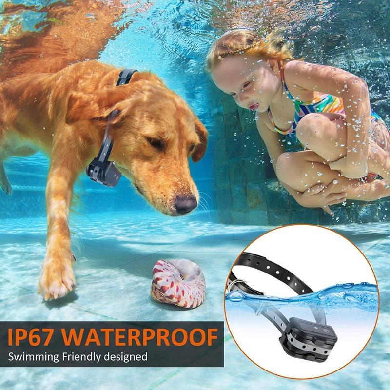 New Shock Collar for Dogs,Dog Training Collar,Rechargeable Waterproof 500ft Control Dog Shock Collar with Remote,Beep Vibration Shock for Small Medium Large Dogs