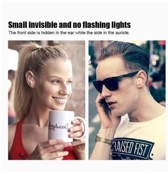 2020 New Wireless Bluetooth Earphone Mini Invisible In-Ear Sports Earbuds with Microphone Super Stereo Headphones