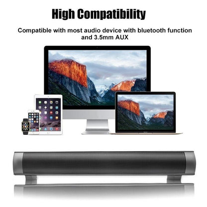Wireless Bluetooth Speaker Soundbar LP-08 HIFI Box Subwoofer Boombox Stereo Portable hands-free Party speakers for Cellphone PC