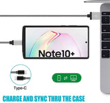 New Fashion Portable Battery Case for Galaxy S20 Ultra/S20+/S20/Note10 Plus/Note10/S10 Plus/Note9/Note8/S9 Plus/S8 Plus/S7 edge, Charging Case for Samsung Rechargeable External Battery Pack Extended Battery Protective Charger Case