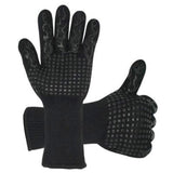 BBQ Gloves,Oven Gloves1472℉ Extreme Heat Resistant, Food Grade Kitchen Grill Gloves, Silicone Grilling Gloves, Non-Slip Cooking Gloves for Barbecue, Cooking, Baking, Welding, Cutting