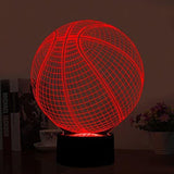 New 7 Color Changing Night Lamp 3D Atmosphere Bulbing Light 3D Visual Illusion LED Lamp for Kids Toy Christmas Birthday Gifts