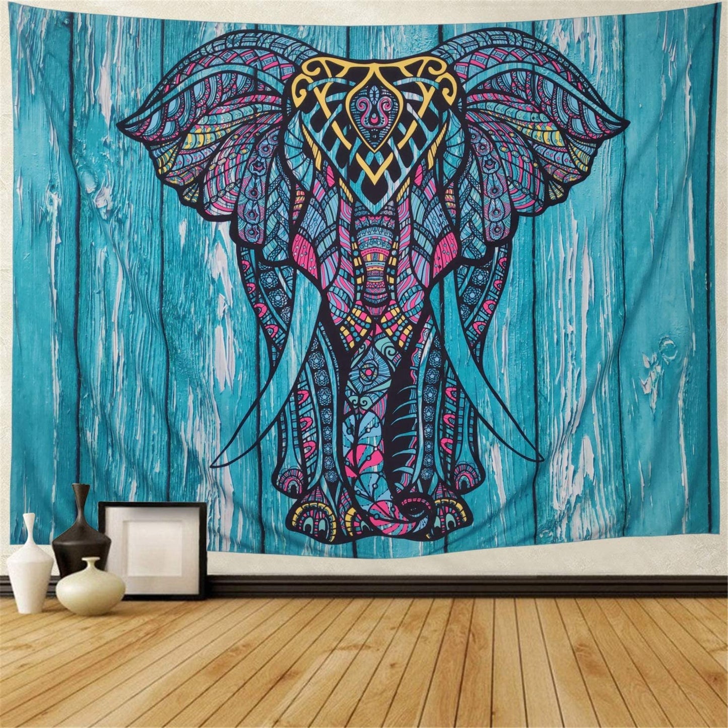 Exquisite Elephant Compass Pareo Summer Beach Cover Up Bathing Suit Sexy Kimono Tunic Bohemian Style Tapestry Blanket Throw Wall Hanging