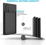 Charger Case for Samsung Galaxy Battery Case,Extended 5200mAh Rechargeable Power Bank Backup Battery Charger Pack Protective Case Cover for Galaxy Note10/10+/S20/S20+/S20 Ultra/S10/Note9/Note8/S9/S8/S7