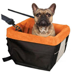 Dog Booster Seat for Cars and Dog Car Seat with Dog Seat Belt Tether
