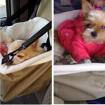 Creative Soft Pet Car Booster Seat Devoted Doggy Kennel Bag Travel Bed Pet Basket Bag Car Vehicle Dog Kennel Dog Pet Basket Car