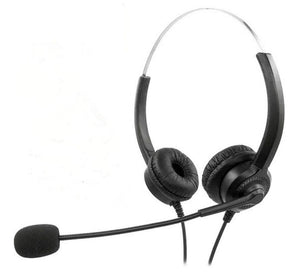 USB Headset With Microphone, USB Wired Computer Headsets, Noise Cancelling Mic and in-line Controls, Headphones with Microphone Super Lightweight Hedphones for Skype/Call Center/Clear Chat