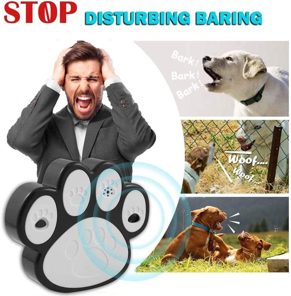 2021 Ultrasonic anti barking device by MyDealsJar -handheld silencer tool/ training gadget/ bark control deterrent /stop dog bark machine outdoor and indoor /anti bark box Repeller for large &amp; small dogs [<lun>]