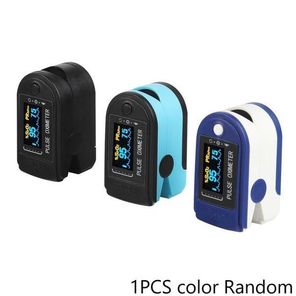 Pulse Oximeter Monitor Finger Pulse Oxymeter Digital Oxygen Meter