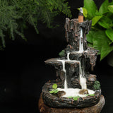 Exquisite Retro Resin Crafts Ornaments Ash Catcher Dragon Backflow Incense Burner Holder Home Furnishing Nordic Christmas As Gift Aromatherapy