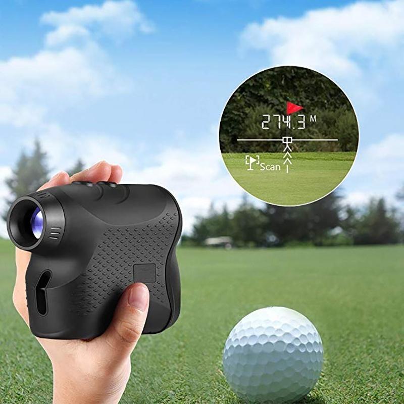600P Laser Rangefinder 600m Distance Meter 6X Monocular Golf Range Finder