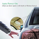 Car Sun Visor Wireless Bluetooth Car Speakerphone Hands-free Car Kit Bluetooth Music Receiver Adapter Support Four Languages