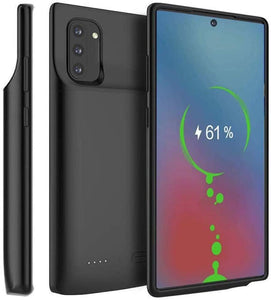 Charger Case for Samsung Galaxy Battery Case,Extended 5200mAh Rechargeable Power Bank Backup Battery Charger Pack Protective Case Cover for Galaxy Note10/10+/S20/S20+/S20 Ultra/S10/Note9/Note8/S9/S8/S7