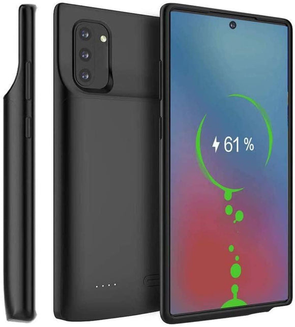Charger Case for Samsung Galaxy Battery Case,Extended 5200mAh Rechargeable Power Bank Backup Battery Charger Pack Protective Case Cover for Galaxy Note10/10+/S20/S20+/S20 Ultra/S10/Note9/Note8/S9/S8/S7