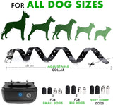Dog Training Collar with Remote 800ft [Reflective Strap] Waterproof Rechargeable Beep/Vibration/Electric Shock Modes for Small Medium Large Dogs
