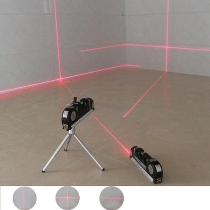 Multifunctional Laser Level and Spirit Level Metric Rulers Laser Straight Line