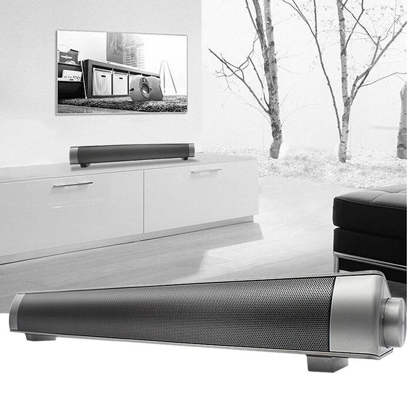 FREE REMOTE+Elegent Design TV Wireless Bluetooth Soundbar Subwoofer Stereo Speaker(3 Colour)