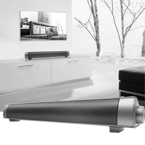 FREE REMOTE+Elegent Design TV Wireless Bluetooth Soundbar Subwoofer Stereo Speaker(3 Colour)