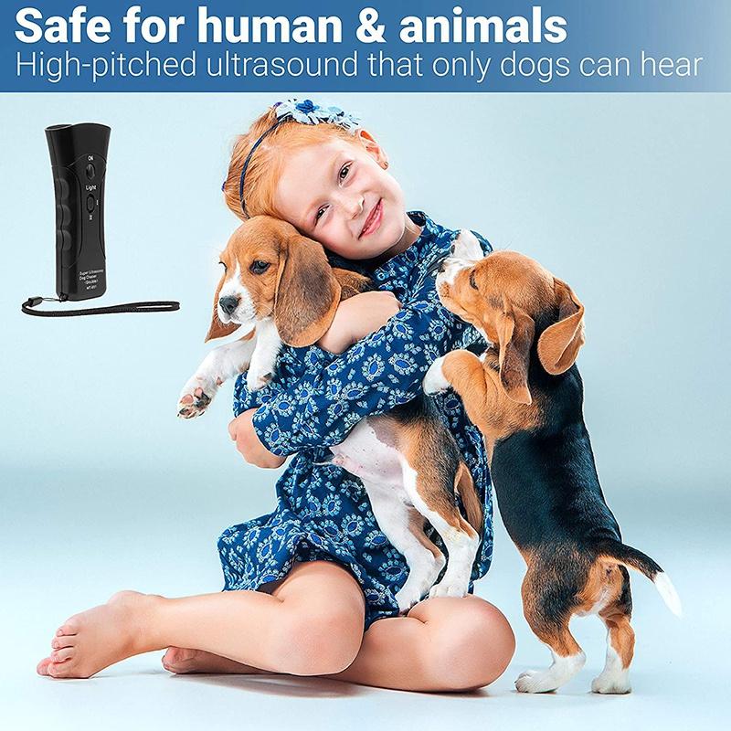 2020 New Handheld Anti Barking Device. Ultrasonic Dog Bark Deterrent with Multi-Function Dog Bark Control. Pet Anti-Barking Silencer and Trainer. No Collar Indoor &amp; Outdoor Stop Barking Dog Device