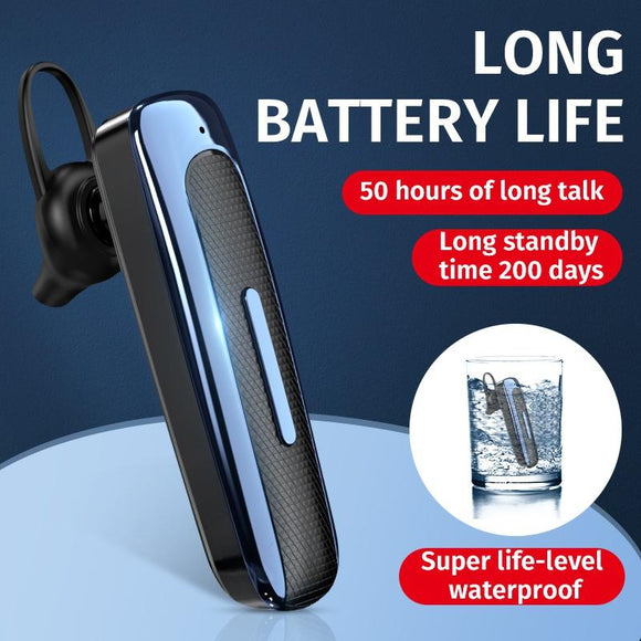 New Wireless Bluetooth 5.0 Headset Stereo Headphone Earphone Ear Hook Headset [<lun>]