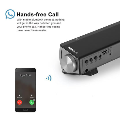 Wireless Bluetooth Speaker Soundbar LP-08 HIFI Box Subwoofer Boombox Stereo Portable hands-free Party speakers for Cellphone PC