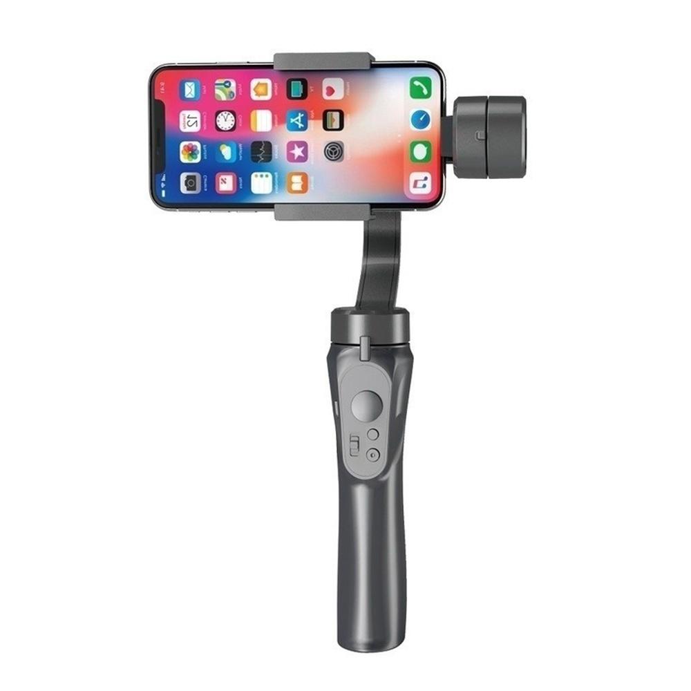3-Axis Gimbal Stabilizer, Photo Stabilization,Handheld Motorized Stabilizer with Sport Inception Mode Face Object Tracking, Universal 360 Degree Rotation Smartphone Stabilizer for Vlog Youtuber Live Video Record