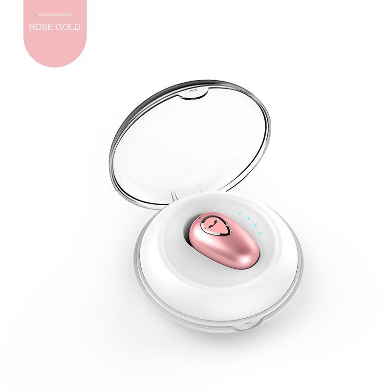 2020 New Wireless Bluetooth Earphone Mini Invisible In-Ear Sports Earbuds with Microphone Super Stereo Headphones