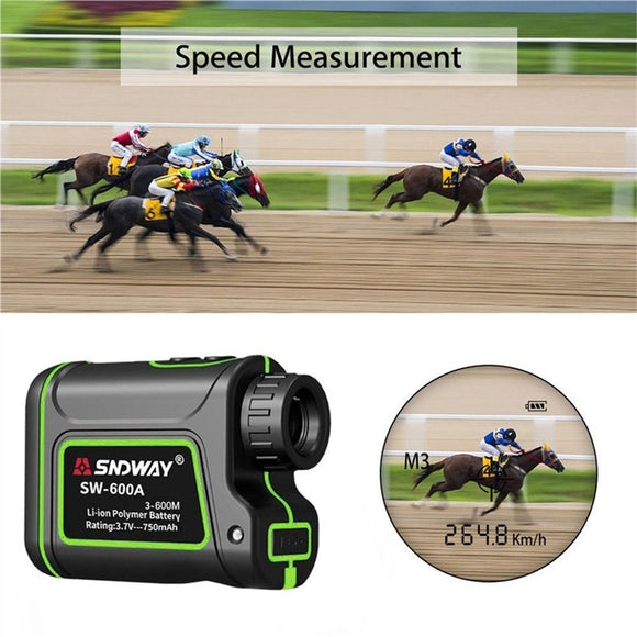 2021 Golf Range Finder 656Yards, USB Rechargeable Rangefinder with Flag Pole Lock Range Speed Scan Mode for Hunting Golf Course Hiking Climbing, Compact Laser Rangefinder Easy to Use for Outdoor [<lun>]