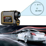 Golf Laser Rangefinder with Slope Measurement,Hunting Laser Range Finder, Telescope Distance Measuring ,Handheld Monocular Meter Rangefinder(656Yards)