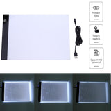 A4 LED Painting Tracing Board Copy Pad Panel Drawing Tablet Art Artcraft Stencil Artist Tattoo Design Light Box