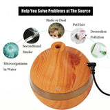 Premium Essential Oil Diffuser Quiet Humidifier Natural Home Fragrance Diffuser with 7 Color Light and Easy to Clean