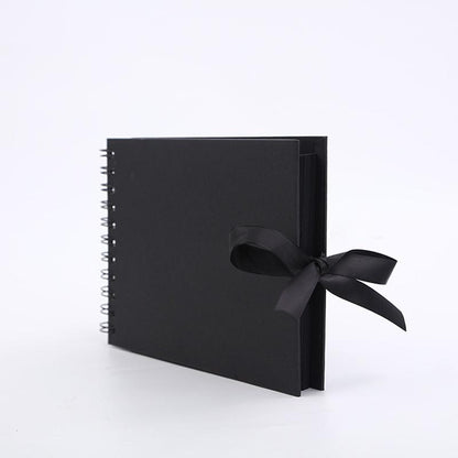 2021 New Photo Album Scrapbook for Photoalbum Craft Paper DIY Scrapbooking Wedding Photo Album Brown &amp; Black [<lun>]