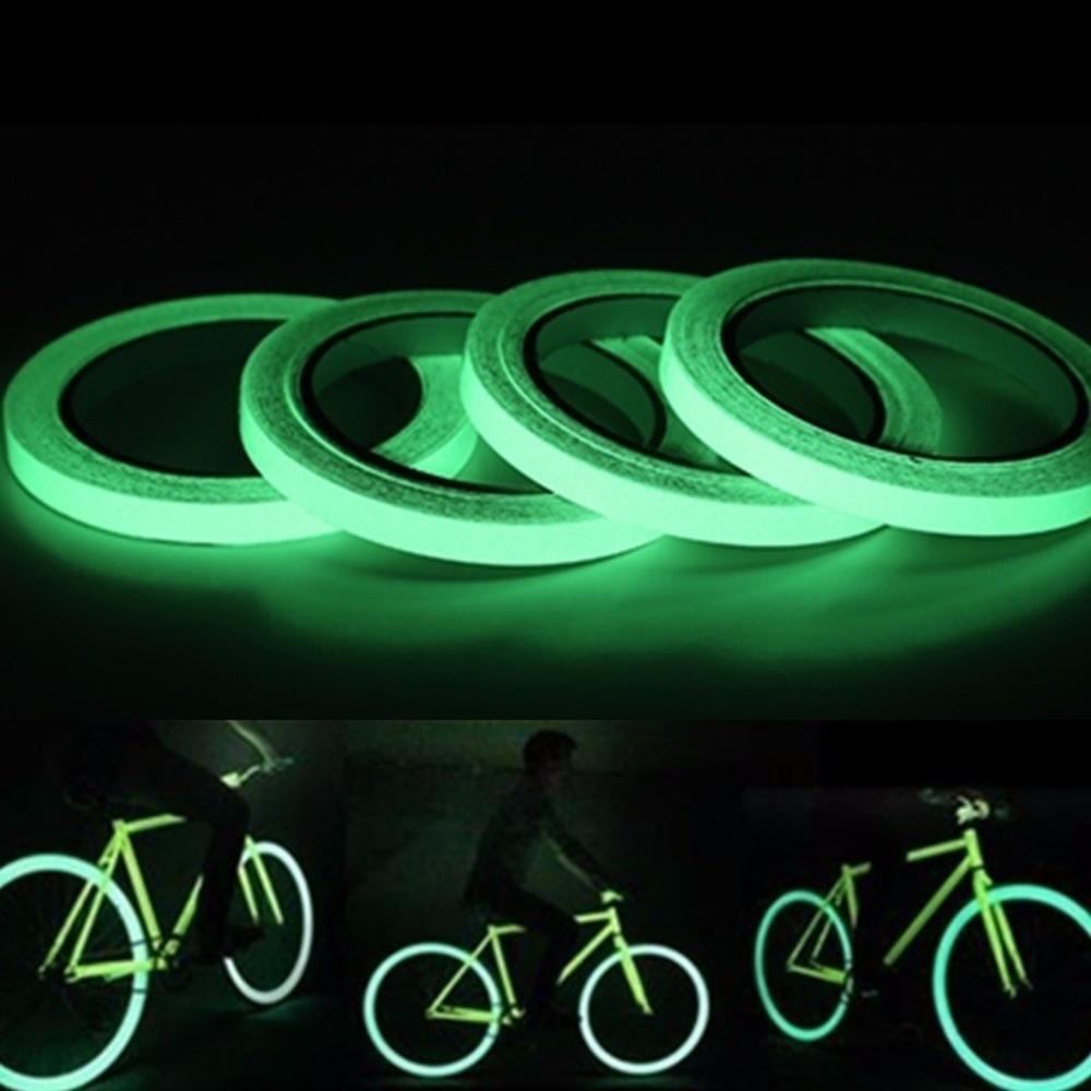 Roll Safety Self-adhesive Luminous Tape Glow In The Dark Luminous Emergency Lines Security Home Decorations PVC Tape Night Vision Warning Tape