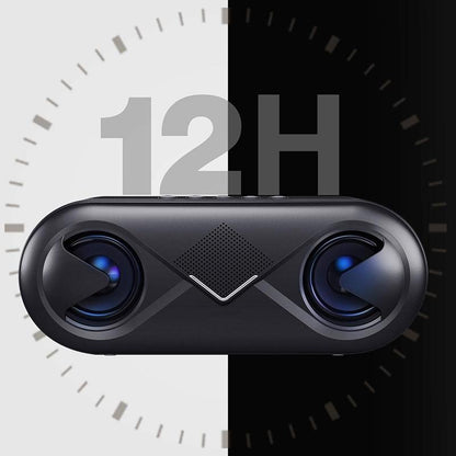 HiFi Bluetooth 4.1 LED Speaker Strong Bass Support SD Card Outdoor Portable Subwoofer Music Player