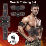 Upgrade USB Rechargeable Muscle Toner,  14 Stimulation Points Muscle Training Set For Arm [&lt;lun&gt;]