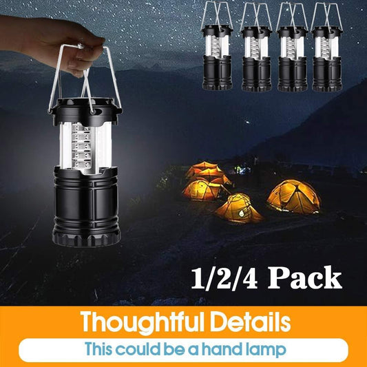LED Camping Lantern,30 LED Super Bright Portable Lanterns, Must Have During Hurricanes, Emergencies, Storms, Outages, Original Patented Collapsible Camping Lights/Lamp