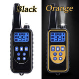 Waterproof Electric 800m Remote Pet Trainer Shock Training Collar for 1 or 2 Dog