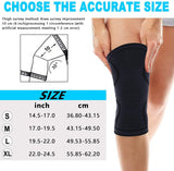 Fitness Running Cycling Knee Support Braces Elastic Nylon Sport Compression Knee Pad Sleeve for Basketball Volleyball [&lt;lun&gt;]