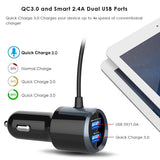 Bluetooth FM Transmitter, Bluetooth Car Kit Speaker,Safe Driving with One Key Control [&lt;lun&gt;]
