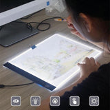 A4 LED Painting Tracing Board Copy Pad Panel Drawing Tablet Art Artcraft Stencil Artist Tattoo Design Light Box