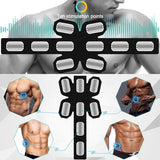 New Upgrade USB Rechargeable Muscle Toner Muscle Trainer Fitness Equipment For Abdomen/Arm/Leg /Waist