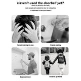 Latest Wireless Doorbell with 2 Receivers, IP55 Waterproof Doorbell, 1500 Feet Range, 5 Volume Levels, 60 Chimes &amp; LED Flash