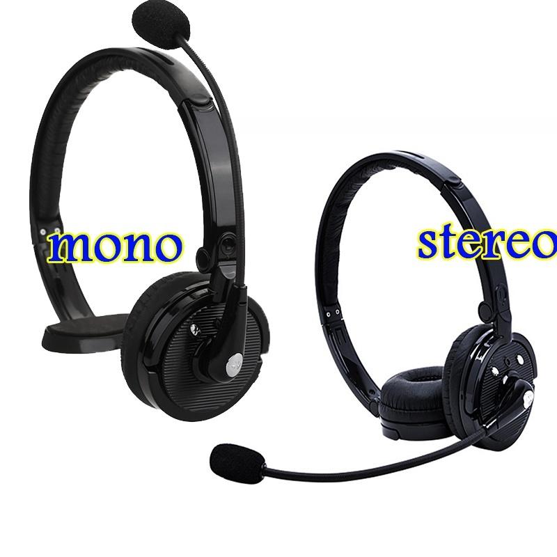 Bluetooth Headphones with Mic,Wireless Bluetooth Headset Noise Cancelling Headphones with Boom Microphone On Ear Phone Headset for Office Phone Call Center Customer Service PC Cell Phones